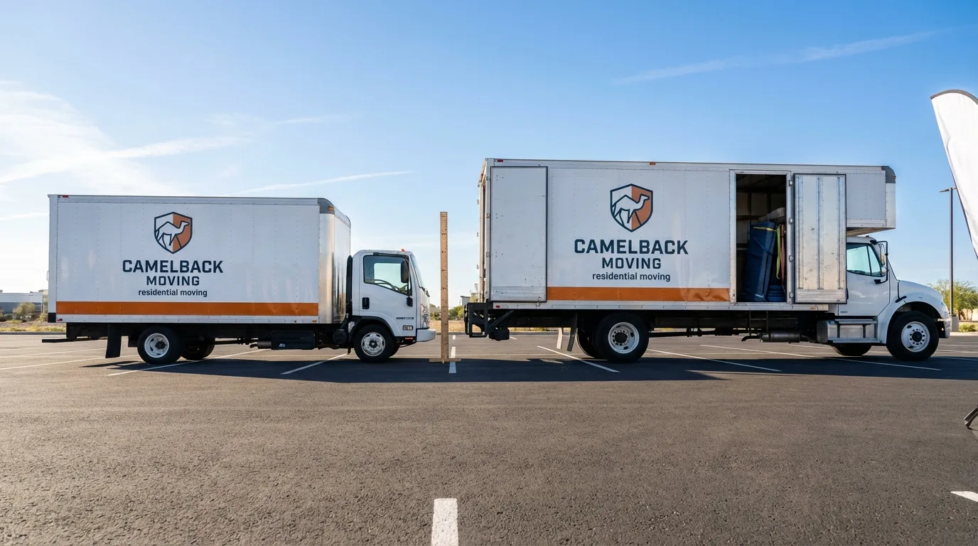 Moving truck size capacity guide in Rensselaer